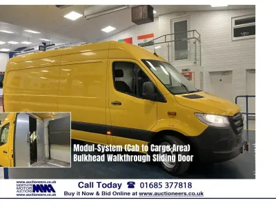 Used Mercedes Sprinter Progressive 143 HP (105 kW) 2020 Yellow Van