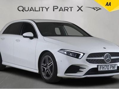 Used Mercedes A250 AMG Line Premium 224 HP (164 kW) 2021 White Hatchback