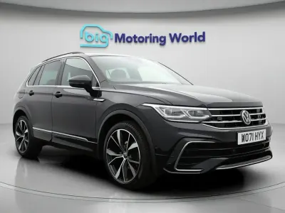 Used VW Tiguan R-line 150 HP (110 kW) 2021 Black SUV