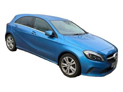 Used Mercedes A200 Premium 136 HP (100 kW) 2016 Blue Hatchback