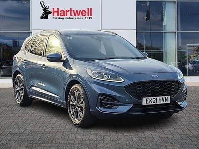 Blue Used 2021 Ford Kuga ST-Line SUV | £17,261 (Fair price)