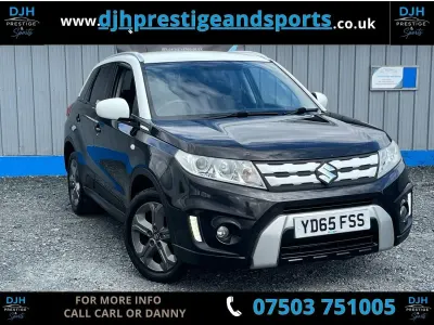 Used Suzuki Vitara SZ-T 120 HP (88 kW) 2015 Black/white SUV