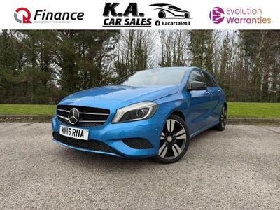 Used Mercedes A200 2015 Blue Hatchback