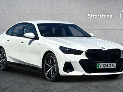 Used BMW i5 M Sport 250 kW (340 HP) 2024 White Sedan