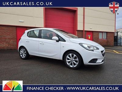 Used Vauxhall Corsa S 101 HP (74 kW) 2018 White Hatchback