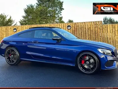 Used Mercedes C200 AMG Line Premium 2016 Blue Coupe