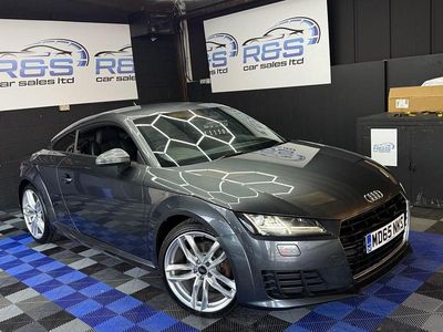 Used Audi TT S-Line 184 HP (135 kW) 2015 Grey Coupe
