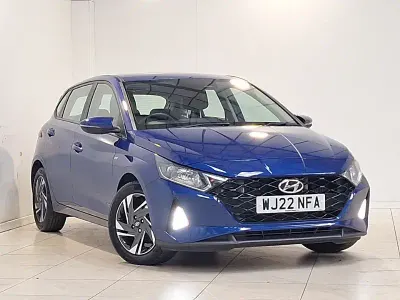 Used Hyundai i20 SE 100 HP (73 kW) 2022 Blue Hatchback