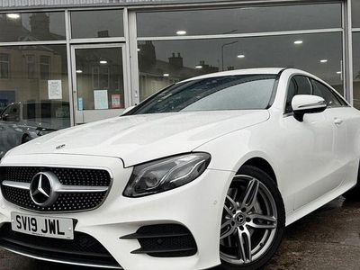 White Used 2019 Mercedes E300 AMG line Coupe | £21,750 (Fair price)