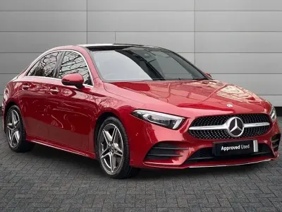 Used Mercedes A220 AMG Line Premium Plus 190 HP (139 kW) 2021 Red Sedan