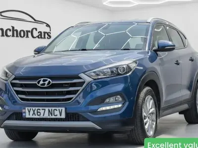 Used Hyundai Tucson SE 141 HP (103 kW) 2017 Blue SUV