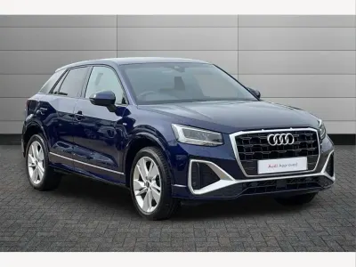 Used Audi Q2 S-Line 150 HP (110 kW) 2024 Navarra blue SUV