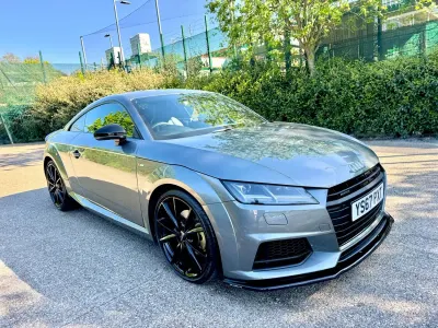 Used Audi TT Black Edition 184 HP (135 kW) 2017 Grey Coupe