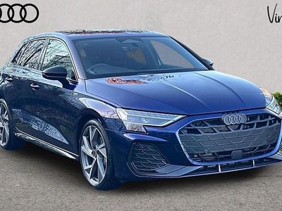 New 2025 Audi A3 Sportback Black Edition Hatchback | £37,215 (A bit pricey)