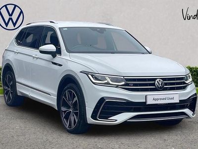 Used VW Tiguan Allspace R-line 150 HP (110 kW) 2022 White SUV