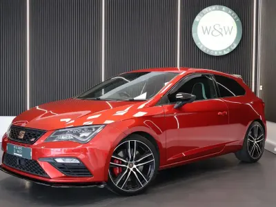 Used Seat Leon CUPRA 365 HP (268 kW) 2018 Red Hatchback