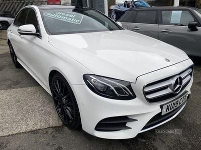 Used Mercedes E350 AMG Line Premium 2019 White Sedan