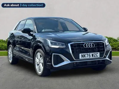 Used Audi Q2 S-Line 150 HP (110 kW) 2025 Black SUV