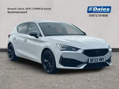 Used Cupra Leon VZ1 241 HP (177 kW) 2023 White Hatchback