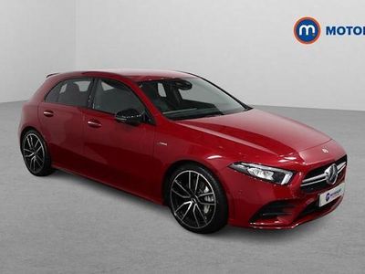 Used Mercedes A35 AMG Premium 306 HP (225 kW) 2021 Red Hatchback