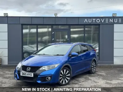 Używany Honda Civic SR 120 KM (88 kW) 2015 Niebieski Kombi