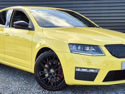 Used Skoda Octavia vRS 2014 Yellow Hatchback