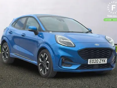 Used Ford Puma ST-Line X 155 HP (114 kW) 2020 Blue SUV