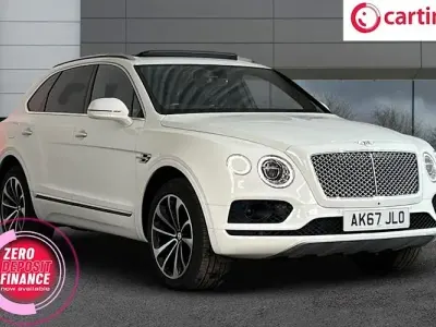 Used Bentley Bentayga 608 HP (447 kW) 2017 White SUV