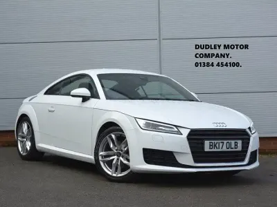 Begagnad Audi TT Sport 230 HK (169 kW) 2017 Vit Sportkupé