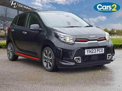 Black Used 2023 Kia Picanto GT-Line S Hatchback | £14,390 (Fair price)
