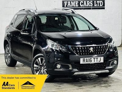 Black Used 2016 Peugeot 2008 Allure SUV | £5,500 (Fair price)