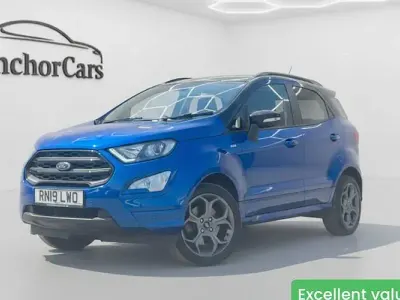 Used Ford Ecosport ST-Line 125 HP (91 kW) 2019 Blue SUV