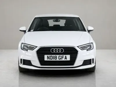 Used Audi A3 Sport 150 HP (110 kW) 2018 White Sedan