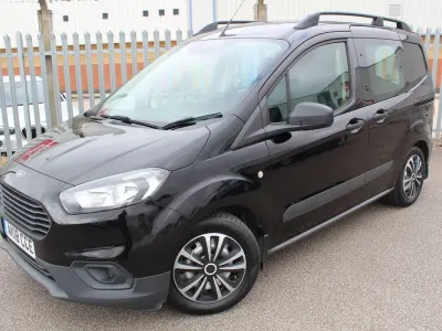 Used Ford Courier 2018 Black MPV