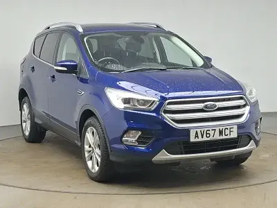 Used Ford Kuga Titanium 150 HP (110 kW) 2017 Blue SUV