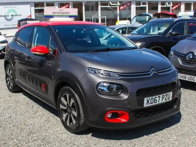Used Citroën C3 Flair 82 HP (60 kW) 2018 Grey Hatchback
