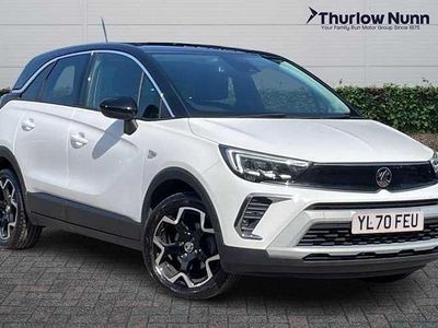 Used Vauxhall Crossland Elite 110 HP (80 kW) 2021 White SUV