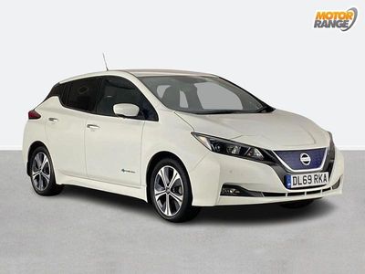 Used Nissan Leaf N-Connecta 110 kW (150 HP) 2019 White Hatchback