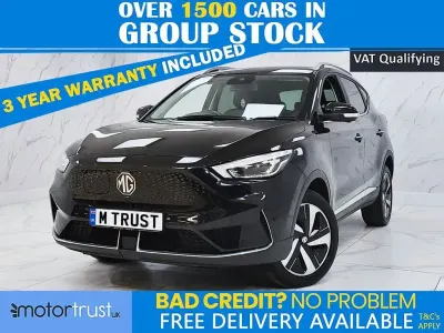 Used MG ZS Trophy Connect 114 kW (156 HP) 2023 Black SUV