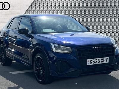 Used Audi Q2 Black Edition 150 HP (110 kW) 2025 Blue SUV