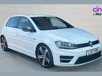 Used VW Golf VII R 300 HP (220 kW) 2017 White Hatchback