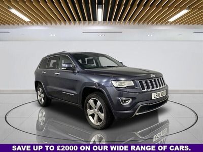 used Jeep Grand Cherokee 3.0 V6 CRD OVERLAND 5d 247 BHP Estate