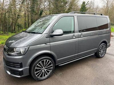 used VW Shuttle Transporter T6 TDI 8 SEATSWB IN INDIUM GREY EURO SIX