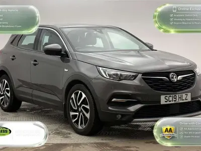 Used Vauxhall Grandland X Elite 130 HP (95 kW) 2019 Grey SUV