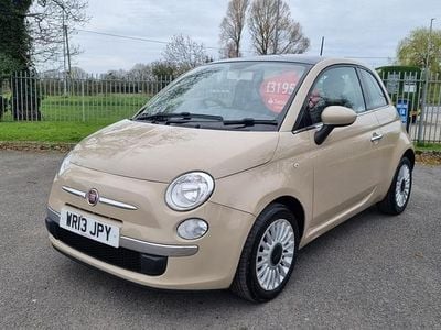 Used Fiat 500 Lounge 69 HP (50 kW) 2013 Beige Hatchback