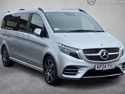 Used Mercedes V300 AMG line 237 HP (174 kW) 2024 Grey MPV