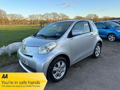 Silver Used 2010 Toyota iQ Hatchback | £2,695 (Fair price)