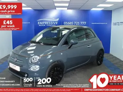 Used Fiat 500C Collezione 68 HP (50 kW) 2019 Cabriolet