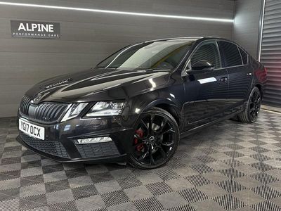 Used Skoda Octavia vRS 184 HP (135 kW) 2017 Black Hatchback