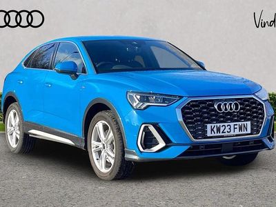 Used Audi Q3 S-Line 241 HP (177 kW) 2023 Blue SUV